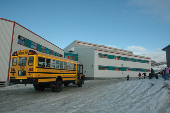 A new study shows that less than half of Inuit adults between the ages of 18 and 44 hold a high school diploma. (FILE PHOTO)