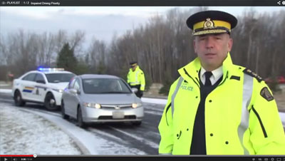 In this public service announcement, RCMP Commissioner Bob Paulson talks about the dangers of impaired driving. (YOUTUBE IMAGE)