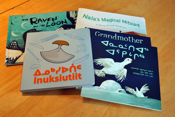 A selection of children's books published by Inhabit Media. (FILE PHOTO)