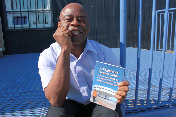 Milton Grace, a Baffin Correctional Centre nurse in Iqaluit, released his how-to guide for northern nurses on May 25. (PHOTO BY LISA GREGOIRE)