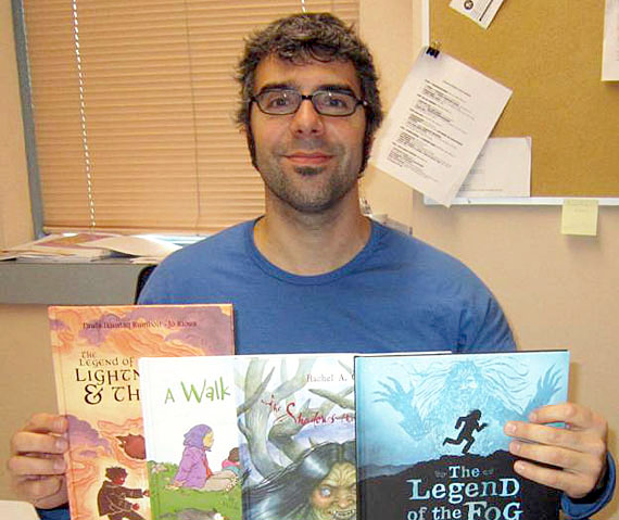 Neil Christopher, a veteran instructor with the Nunavut Teacher Education Program, is leaving his job at Nunavut Arctic College after a decade to give all his energy to another project: Inhabit Media. Christopher helped found Nunavut’s only publishing house in 2006. It went on on to publish 150 English and Inuktitut-language books. Christopher has also been in discussions with the Aboriginal Peoples’ Television Network about developing a bilingual pre-school television program for Nunavut. “We thank Neil for his service to the education P\programs division of Nunavut Arctic College and wish him well as Inhabit Media moves forward with growth initiatives and new approaches to promoting Nunavut,” Arctic College said in a May 6 release. (PHOTO COURTESY OF NAC) 