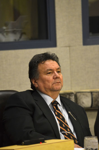 Premier Taptuna in the legislative assembly May 29. (PHOTO BY DAVID MURPHY)