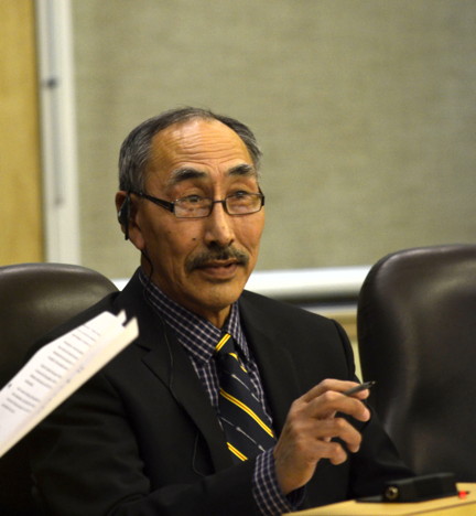 Education minister Paul Quassa gave an update on the auditor general's recommendations in a minister's statement at the Nunavut Legislative Assembly June 9.
(FILE PHOTO)  