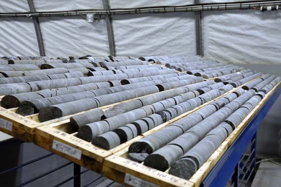 The core shack at Meliadine, which stores core samples from exploratory drilling that are logged and sent south for testing. (FILE PHOTO)
