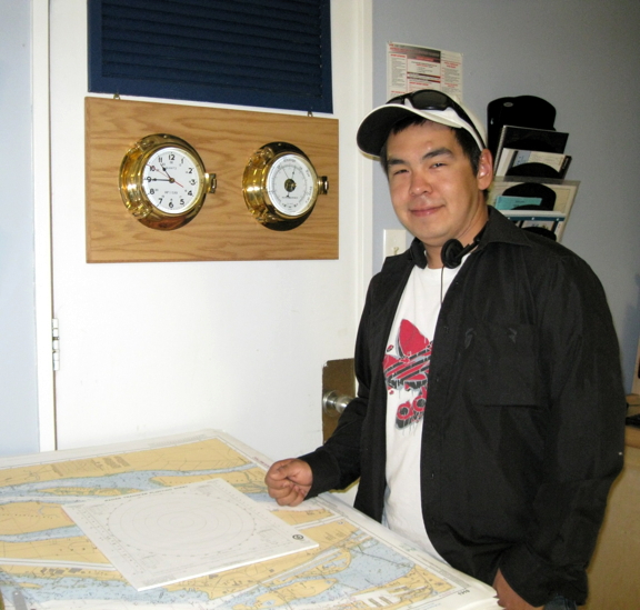 Johnny Itulu of Iqaluit has worked his way through half of the Nunavut Fisheries and Marine Training Consortium’s courses to make a career in the fishing industry. He has his sights set on becoming Canada’s first Inuk ship’s captain. (PHOTO BY PETER VARGA)