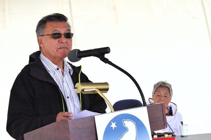 Tom Sammurtok, minister of community and government services, said Oct. 21 there will be no fuel hikes this year. (FILE PHOTO)