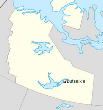 Lutsel K'e Dene First Nation's community has traditionally harvested from the Bathurst caribou herd. (GOOGLE IMAGE)