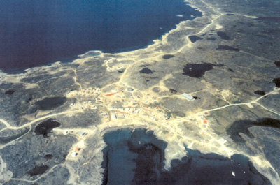 An area view of Whale Cove, where a 30-year-old man died in a Dec. 11 vehicle accident. (FILE IMAGE) 