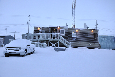 The RCMP detachment in Igloolik. (PHOTO BY THOMAS ROHNER)