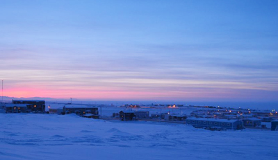 Residents of Pond Inlet are all back on trucked sewage service, said the GN Feb. 19. (PHOTO BY NORMAN KOONOO/FACEBOOK)