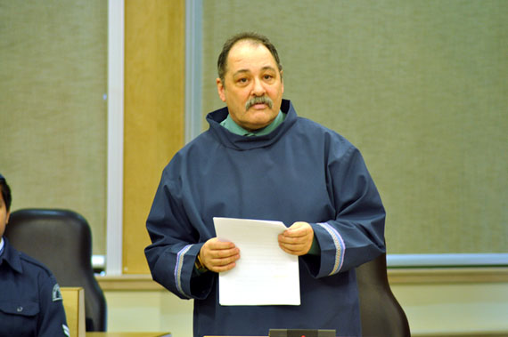 Tununiq MLA Joe Enook said March 2 in the legislative assembly that in not supporting calls for an inquiry into missing and murdered aboriginal woman, Nunavut may be 