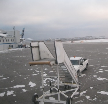 Air traffic at the Iqaluit Airport will be up between April 23 and April 25 due to the April 24 Arctic Council ministerial meeting. (PHOTO BY PETER VARGA)