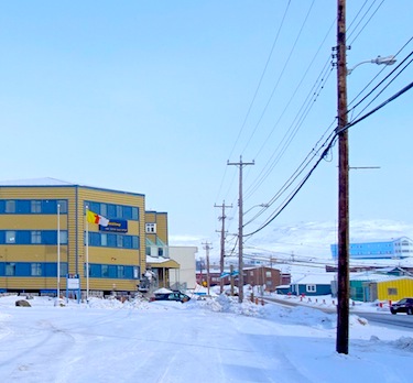 Nunavummiut are invited to come to Iqaluit’s Four Corners at noon on April 2. Laakkuluk Williamson Bathory is encouraging people to bring Inuit women’s symbols as a sign of support and pride for Indigenous women. (PHOTO BY JANE GEORGE)
