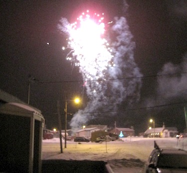 The City of Iqaluit will decide whether to draft a bylaw on use of fireworks in the city, based on responses to a questionnaire it sent to residents March 17. (FILE PHOTO)