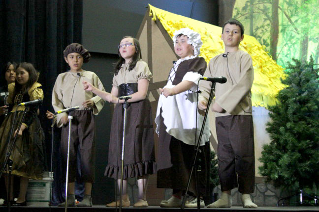 It's not a fairy tale. It's Hairy Tale Rock, Nakasuk Elementary School's drama performance for 2015. On May 27 and 28, the cast and choir of the musical performed for adoring friends and family in the school gym.