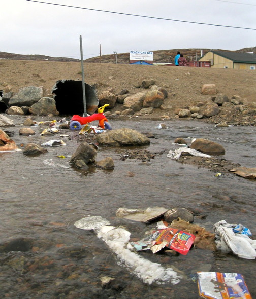 The GN and Nunavut’s municipalities have scheduled community clean-up days to help clear away litter and refuse that accumulated over the winter months. (FILE PHOTO)