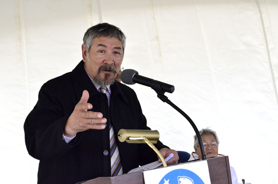 Heritage Minister George Kuksuk says the Nunavut government still doesn't have enough money to build a heritage centre capable of safely storing valuable archeological artifacts that are now held in Ottawa and Yellowknife. (FILE PHOTO)