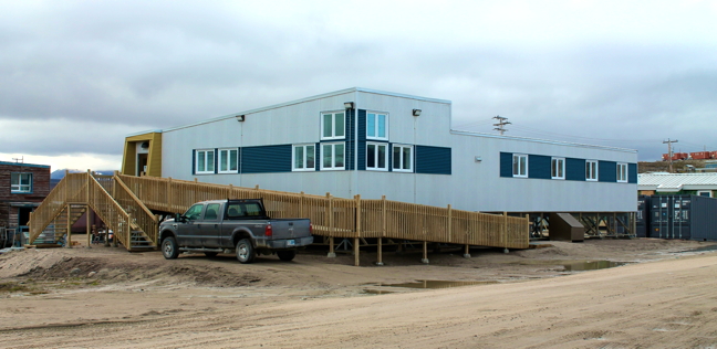 The newly opened Naujaaraaluit Hotel in Clyde River. (PHOTO COURTESY ILISAQSIVIK)