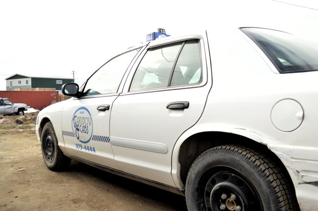 The owner of Caribou Cabs in Iqaluit is hoping to have security cameras installed in all his vehicles by the end of 2016. (PHOTO BY STEVE DUCHARME)
