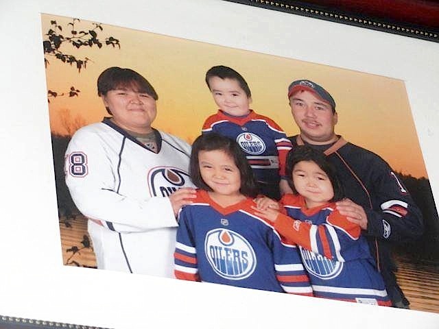 The Kautaq family of Pond Inlet poses in a photo taken before the Aug. 16 fire which claimed the lives of Ikie Kautaq and three of the children. (FILE PHOTO)