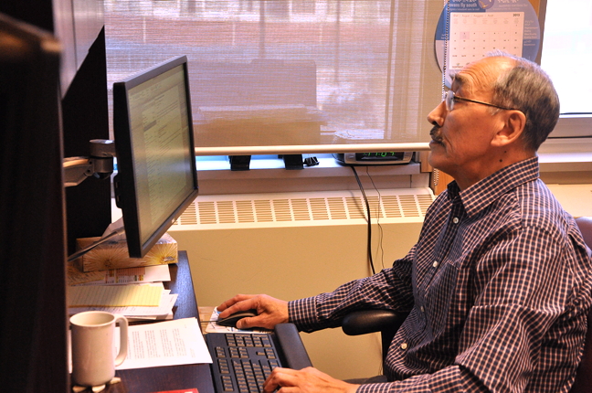 Education Minister Paul Quassa said despite recommendations from a special committee reviewing the education act, which seemed to suggest a greater emphasis should be placed English language instruction, Nunavut schools will always remain bilingual for both English and Inuktitut. (PHOTO BY THOMAS ROHNER)