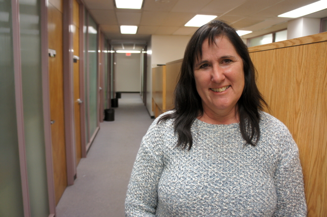 Norma Dunning, vice president of the newly formed Inuit Edmontonmiut, says getting newcomers settled, especially post-secondary students and people visiting on medical travel, is one of the priorities of the new urban Inuit organization in Alberta's capital. (PHOTO BY ALEX BOYD)
