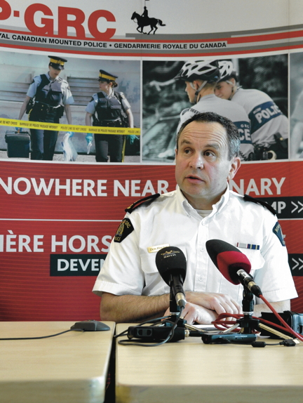 Iqaluit RCMP Insp. Don Halina says he has confidence that the Ottawa Police Service did a thorough job investigating two local police officers on allegations of using excessive force against Bernard Naulalik, during Naulalik's incarceration in police cells in July 2014. Those two officers were cleared of any wrongdoing. (FILE PHOTO)