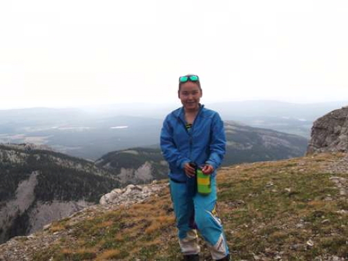 Shania Angohiatok was one of two Cambridge Bay youths who went on an Outward Bound adventure in the Canadian Rocky Mountains this past summer courtesy of the Ayalik Fund. (OUTWARD BOUND PHOTO)