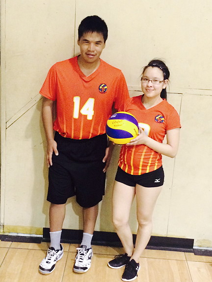 Gamaliel Kalluk and Annie Neevee Buscemi, both 18, in St. Maarten. (PHOTO COURTESY SHYLAH ELLIOTT)