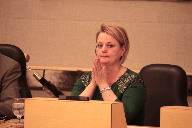 Iqaluit Niaqunnguu MLA Pat Angnakak says she got tired of waiting for government to move on an elders residential care facility in Iqaluit so she decided to spearhead the project herself with a local committee. Her efforts are paying off. (PHOTO BY LISA GREGOIRE)