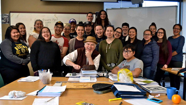 Nunavut Sivuniksavut college in Ottawa said farewell to one of its founders April 15. Murray Angus, who helped start up NS in 1985, is retiring after teaching at the school for 25 years. What does he see when he looks back?