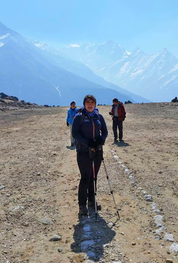 Elena Kataluk, 25, trekking to Everest Base Camp. (PHOTO COURTESY ELENA KATALUK)