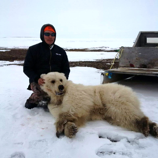 Didji Ishalook posted this photo and other photos of his latest catch on his Facebook page May 15.