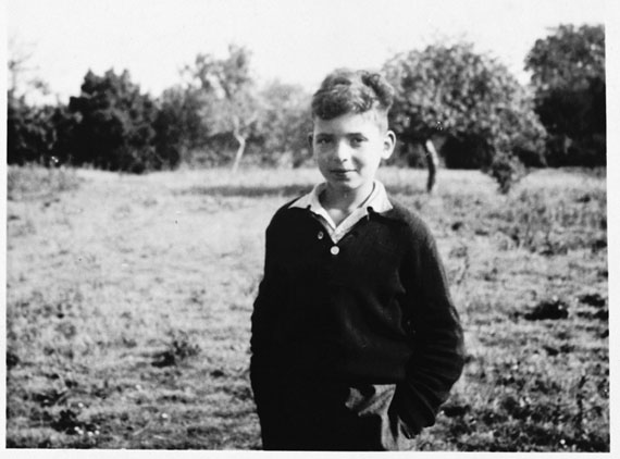Gunther Abrahamson in a photo taken some time between 1939 and 1942 by his lifelong friend, Netta Pringle, at The Priory, a children's home in Selkirk, Scotland where he lived after his escape from Germany on the Kindertransport in 1939. (PHOTO FROM UNITED STATES HOLOCAUST MEMORIAL MUSEUM, WASHINGTON, D.C.)