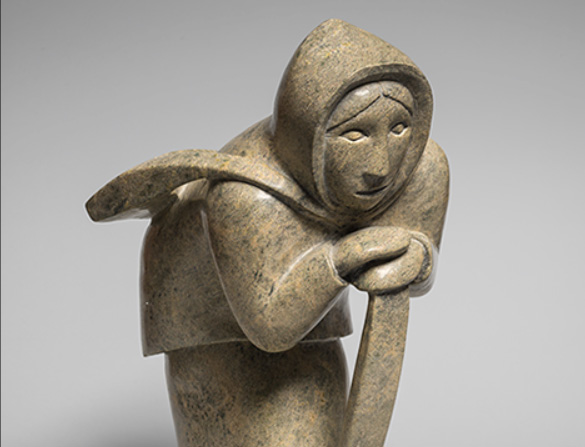 The Winnipeg Art Gallery is showcasing the first retrospective exhibition of the late Cape Dorset artist Oviloo Tunnillie, which opens later this month. The exhibit, called A Woman’s Story in Stone, features 67 of Tunnillie’s sculptures from private and public collections across Canada and the U.S. Tunnillie, one of few female Inuit carvers to achieve international success, started her career crafting wildlife, but her work gradually began to reflect social issues. She died in 2014. A Woman in Stone runs from May 21 to September 11. (PHOTO COURTESY OF WAG)