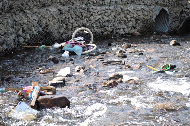 It's that time of year, Iqalungmiut, when the clean blanket of snow melts to reveal a winter's worth of refuse. The city has set aside June 17 for this year's spring clean up in Iqaluit. Come join in to make the capital beautiful again. Meet at the visitor's centre between 9 a.m. and noon to pick up gloves and a garbage bag. Some Government of Nunavut employees can request up to two hours off work to help out. (PHOTO BY STEVE DUCHARME)