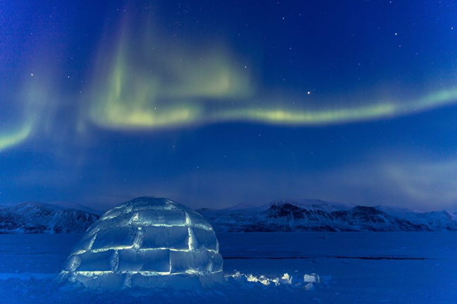 An image resembling this photograph, by Niore Iqalukjuak, is to be featured on a First Air ATR series aircraft. (PHOTO BY NIORE IQALUKJUAK)