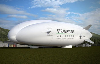 Straightline Aviation is the world’s first owner and operator of these new hybrid, heavy-lift aircraft, developed by Lockheed Martin in California. (IMAGE COURTESY OF STRAIGHTLINE AVIATION)
