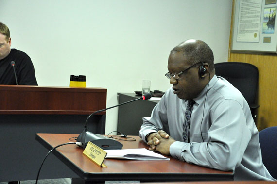 Iqaluit's chief of corporate services, John Mabberi-Mudonyi, says amendments to the current budget would add $249,000 in expenses as a result of oversights and redundancies, among other reasons. (FILE PHOTO)