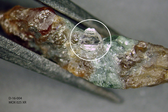 An example of what Crystal Exploration is pulling out of the ground at its Muskox Kimberlite, about 14 kilometres west of the Kitikmeot's old Jericho diamond mine. (PHOTO COURTESY CRYSTAL EXPLORATION)