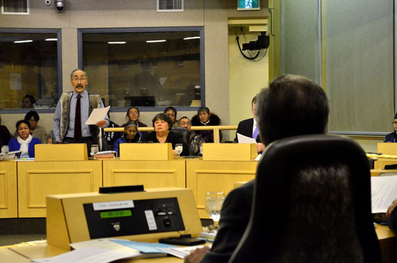 Education Minister Paul Quassa said allegations of a ban on Inuktitut at the school in Cape Dorset, which Baffin South MLA made Oct. 25 in a member's statement, are unfounded. “I want to assure everyone that the events described last Tuesday were unfounded and that no student was discouraged from speaking Inuktitut or punished for doing so,” Quassa said. (FILE PHOTO)