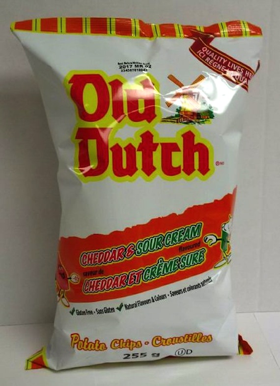 If you have purchased these potato chips, return them to the store where you bought them, as they could be contaminated with salmonella bacteria. (HANDOUT PHOTO)
