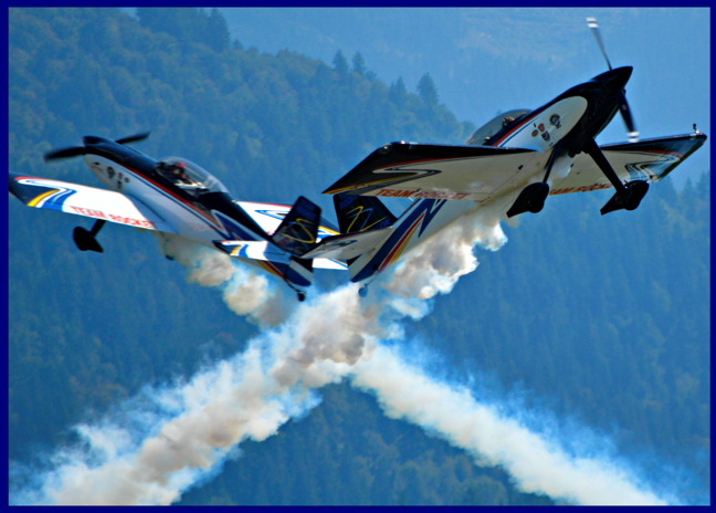 Team Rocket Aerobatics, with pilots Eric Hansen and Ken Fowler, will be part of this summer's aviation tour of the Arctic. (PHOTO COURTESY OF CAAT)