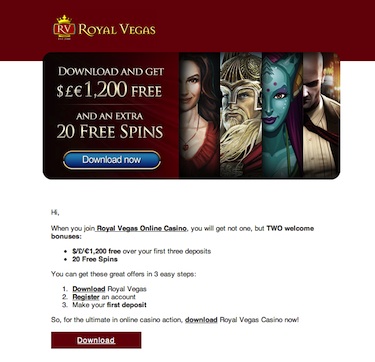 When you are looking at emails, be careful not to respond to unsolicited emails, with ads such as this one, that ask for your personal information.