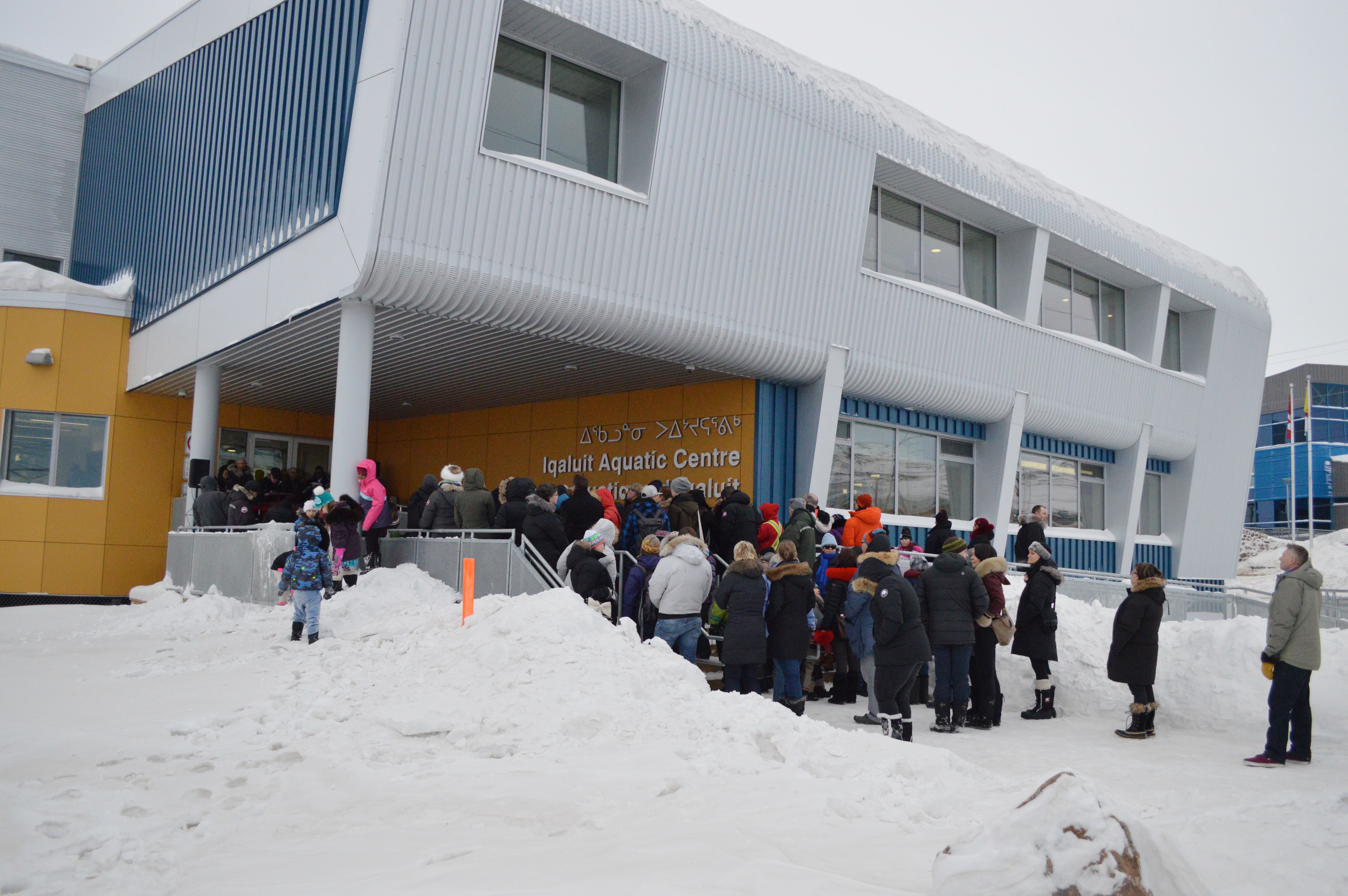 The City of Iqaluit expects to save about $200,000 a year over the next 20 years because of a debt refinancing agreement for the aquatic centre negotiated with the Royal Bank of Canada. (FILE PHOTO)