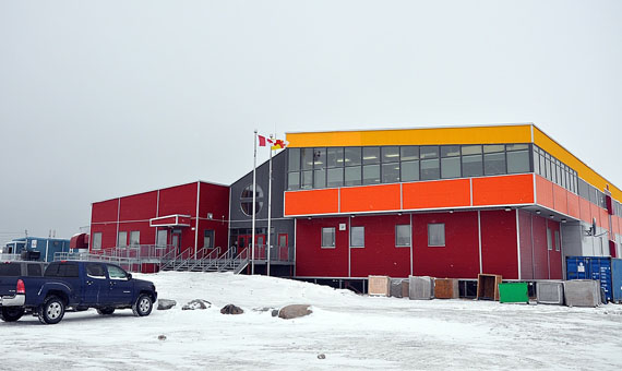 John Arnalukjuak School in Arviat. Like nearly all schools in Nunavut, its student body is overwhelmingly Inuit. To free up more money to pay for Inuit-language education, a Toronto professor suggests declaring Anglophone students a minority to gain access to federal government minority language education funds. (FILE PHOTO)