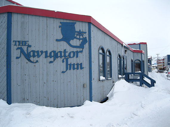 The operators of the Navigator Inn’s Chartroom Lounge pleaded guilty March 16 to allowing intoxicated persons to remain on their premises and were fined $5,000 by the Nunavut Liquor Licensing Board. The B.P.O. Elks Club also pleaded guilty to allowing intoxicated persons to remain on their premises and were fined $5,000. (PHOTO BY PETER VARGA)