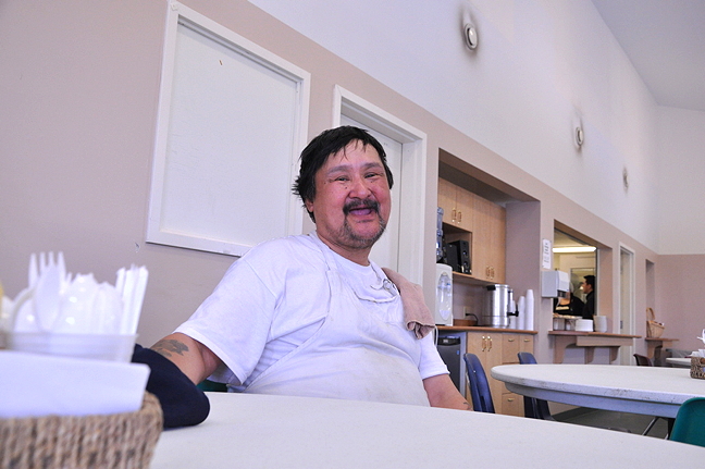 Don Kunuk, who works at the Iqaluit soup kitchen, spent 20 years working for the City of Iqaluit but says his dream is to 