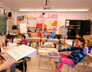 Nunavik's Kativik School Board says Quebec’s new secondary-level curriculum does not reflect the place of Inuit and other Indigenous groups in the province’s history. (FILE PHOTO)