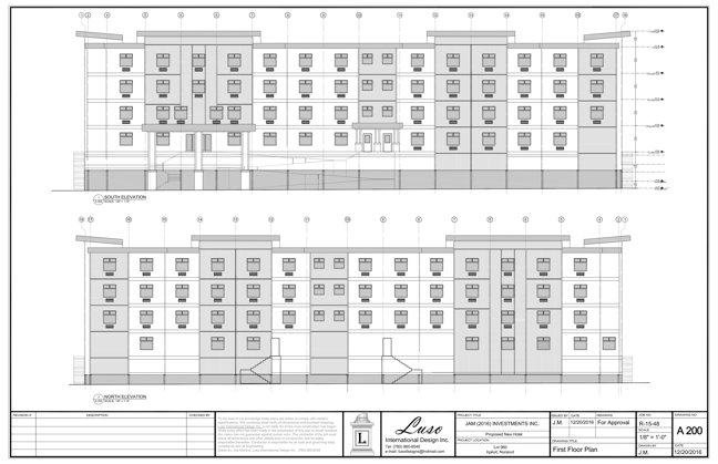 A plan for a new hotel proposed by Jam (2016) Investments Inc., and submitted to the City of Iqaluit, shows a south-facing entrance, toward the Browne Building and the Frobisher Inn. 